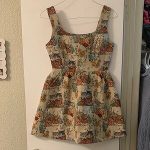 cider tapestry cat dress size s